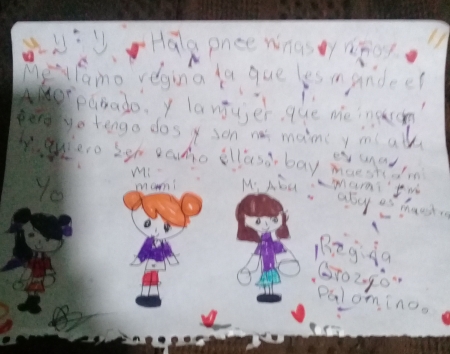 Regina, 8 años, Estado de México