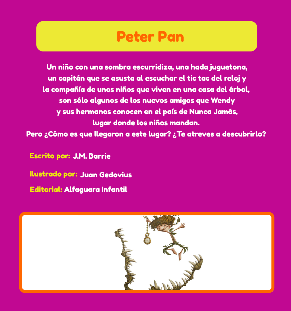Libro Peter Pan 