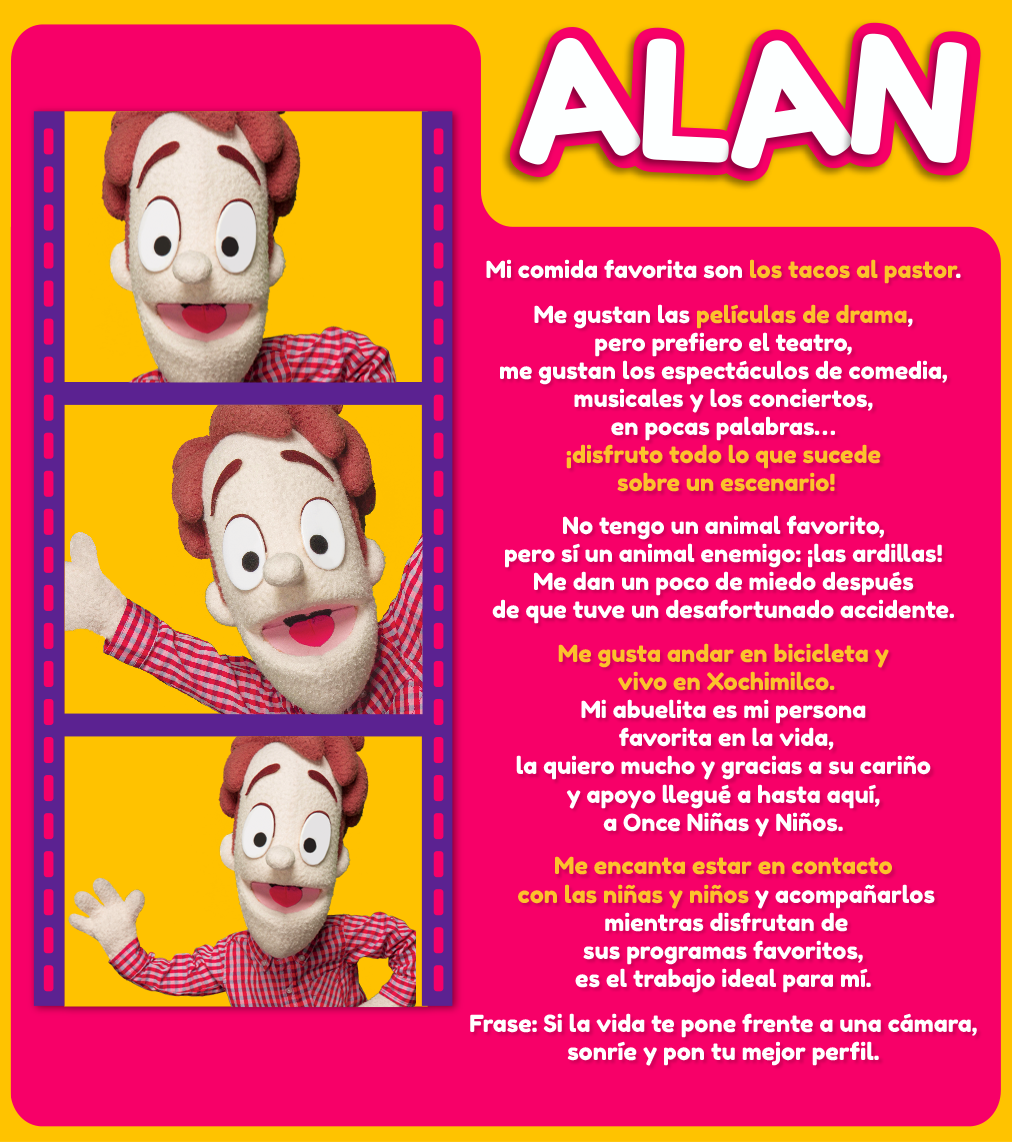 Alan Once Ninas Y Ninos