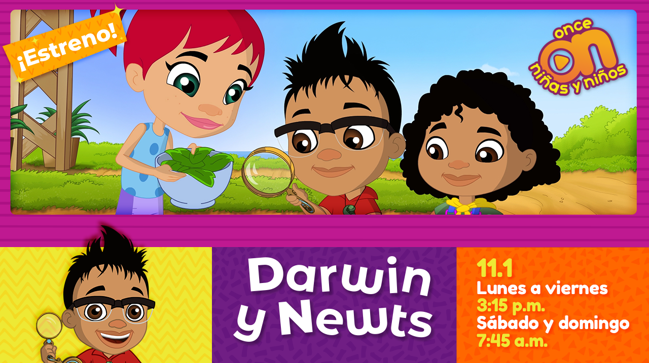 Darwin y Newts – Once Niñas y Niños