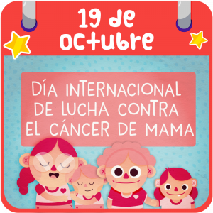 19 de octubre. Día Internacional de lucha contra el cáncer de mama 