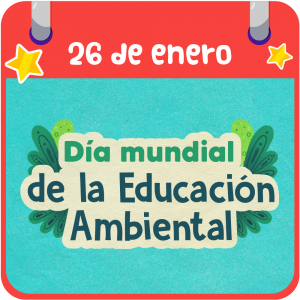 Botón Día Mundial de la Educación Ambiental Once Niñas y Niños