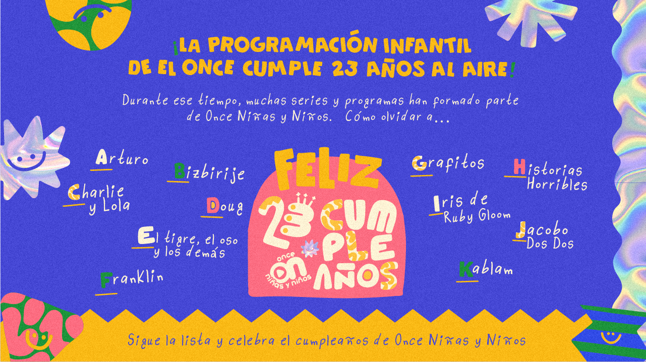 ABC 23 aniversario Once Niñas y Niños WEB