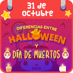 DIFERENCIAS ENTRE HALLOWEEN Y DÍA DE MUERTOS